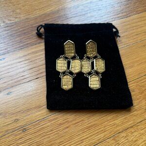 Kara by Kara Ross Scale Drop earrings